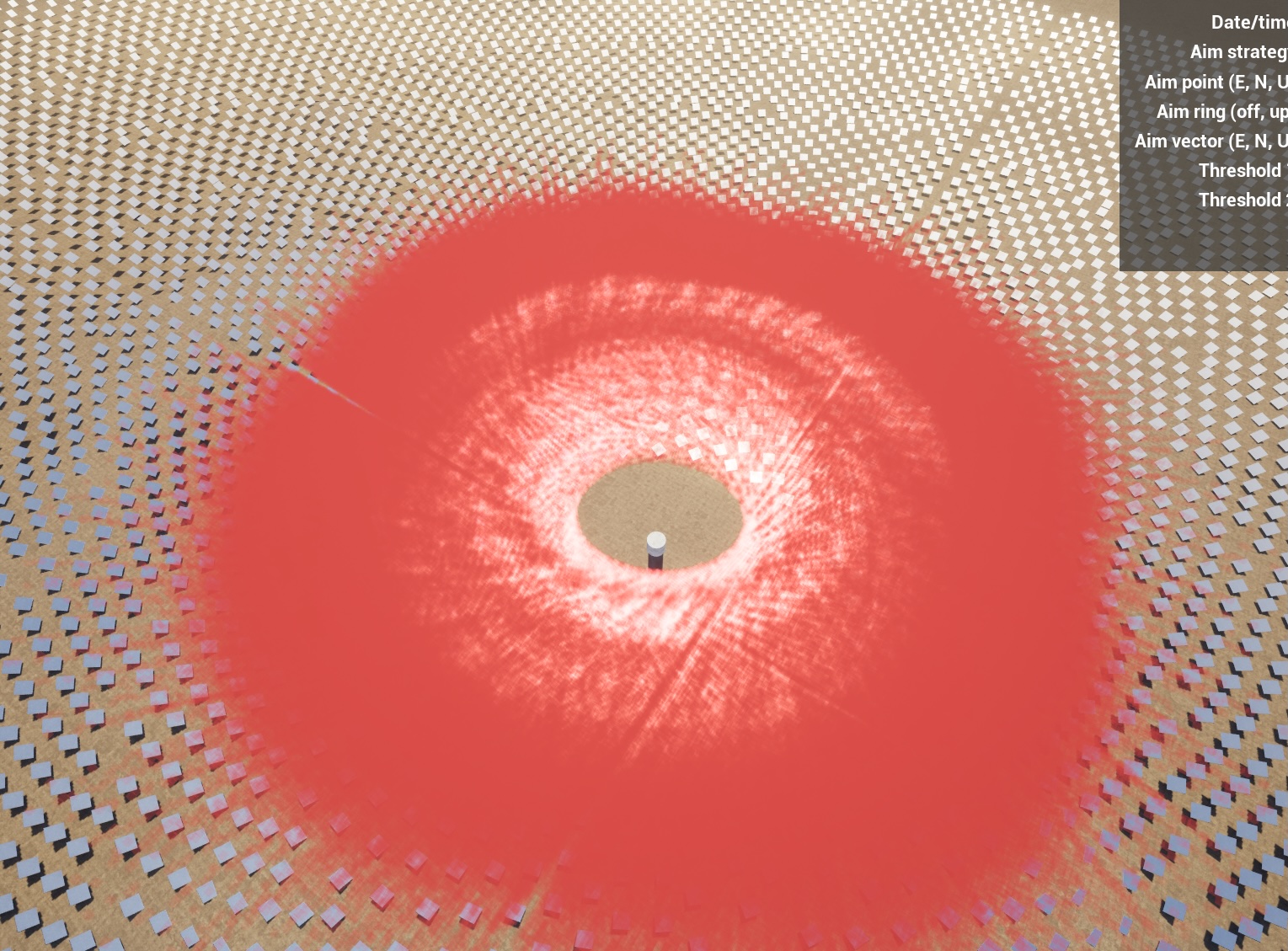 FFIAM visualization of Crescent Dunes Solar field